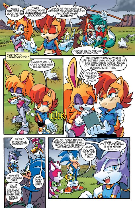 Read online Sonic The Hedgehog comic - Issue #277