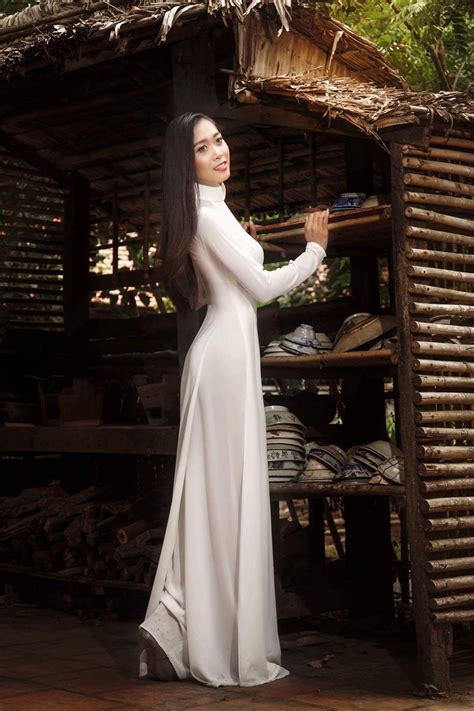 Vietnamese Long Dress Ao Dai Vietnamese Clothing Vietnamese Long Dress