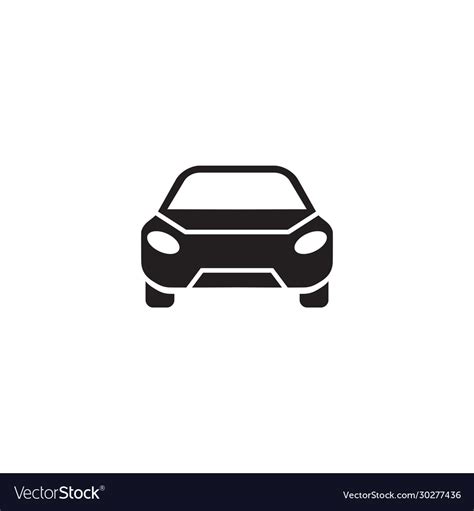 Automotive logo design with using car icon Vector Image