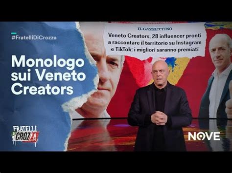 Maurizio Crozza E Il Suo Monologo Sui Veneto Creators Praticamente