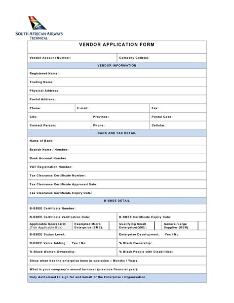 Free Vendor Application Template Whether Youre Planning A Festival