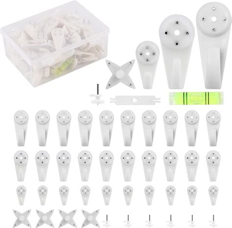 Pcs Concrete Wall Hooks Kit Invisible Nail Hangers Picture Hangers