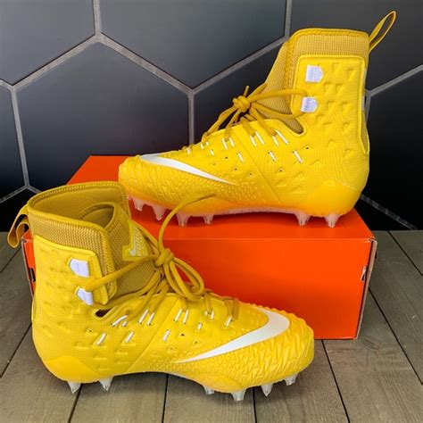 Nike Shoes Nike Force Savage Elite Td Yellow White Cleats Poshmark