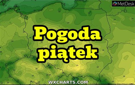 Pogoda na piątek 24 marca Kolejny front Opady deszczu i bardzo