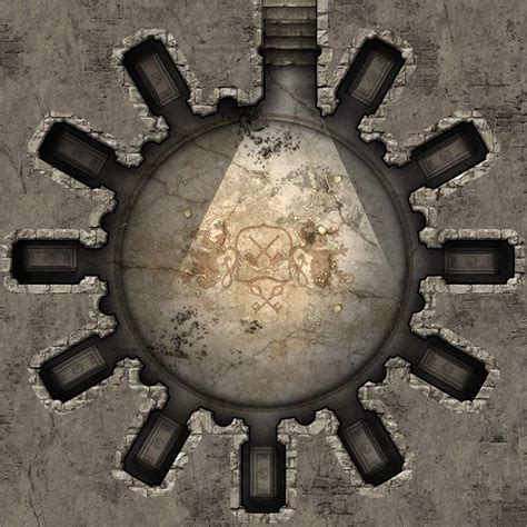 Battlemap Large Crypt By Ronindude On Deviantart Artofit