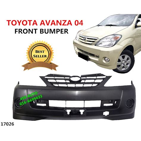 AVANZA 2004 2005 FRONT BUMPER DEPAN PP Shopee Malaysia