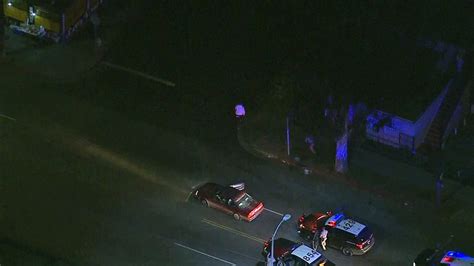 Photos 2 Suspects Lead Los Angeles Police On Wild Chase In Stolen Car