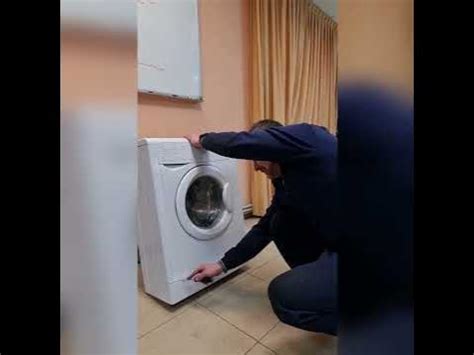 как слить воду со стиральной машины. - YouTube