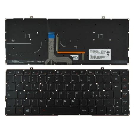 Teclado Italiano Para Lenovo Yoga 2 Pro 13 Retroiluminado