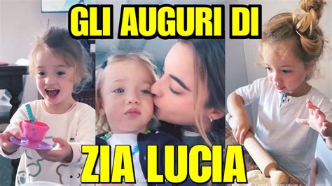 Luna Marì Compie tre anni questi sono gli auguri di zia Lucia la