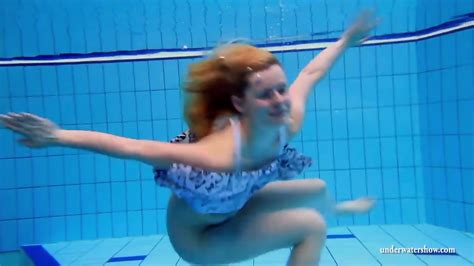 Big Tits Teen Lucie In The Pool