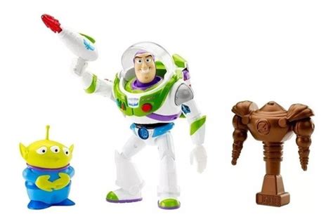 Boneco Buzz Lightyear Deluxe Toy Story Som 19 Cm Mattel Mercado Livre