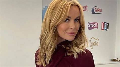 Amanda Holden Ditches Bra As She Flashes Curves In Paper Thin Crop Top