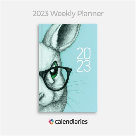 2023 Planner Rabbit Twenty Twenty Three Weekly Planner 6″x 9