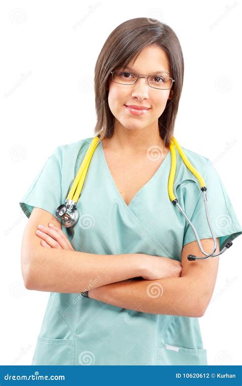 Medical Nurse Stock Photo Image Of Clinic Help Happy 10620612