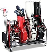 Amazon Fhxzh Golf Bag Storage Garage Organizer Golf Bag Stand