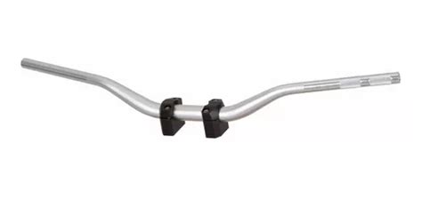 Guid O Moto Naked Prata Adaptador Xj Hornet Fz Cb Parcelamento Sem Juros