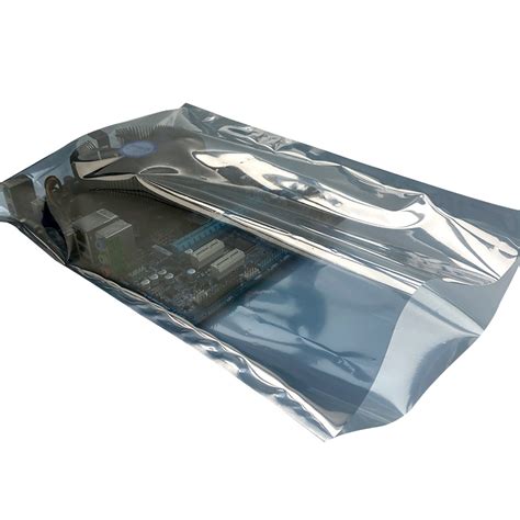 Transparent Open Top ESD Anti Static PCB Packing Bag China ESD Bags