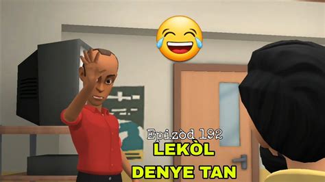 Lekòl Dènye Tan Epizòd 192 Black Afrifri vin konpoze ak ti pat li