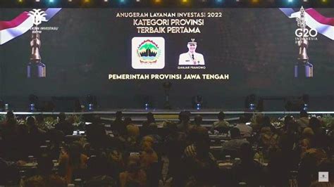 Pemerintah Provinsi Jawa Tengah Raih Predikat Terbaik Pertama Di