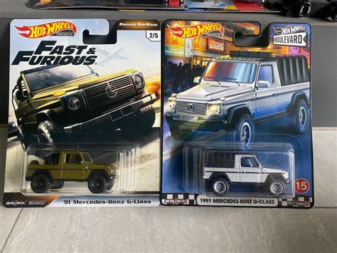 Hot Wheels Mercedes Benz G Class Hobbies Toys Toys Games On Carousell