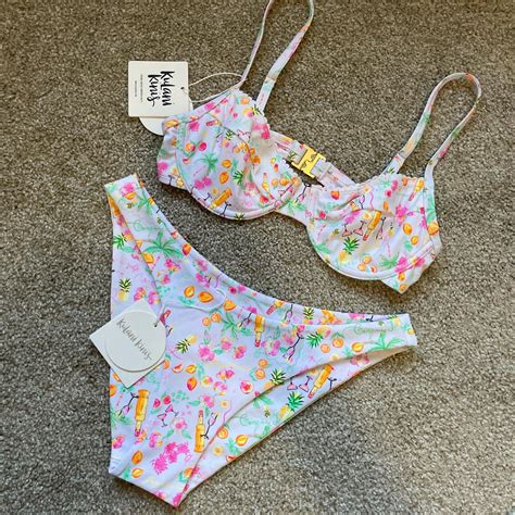 Kulani Kinis Swimsuit Set Bikini Top Depop