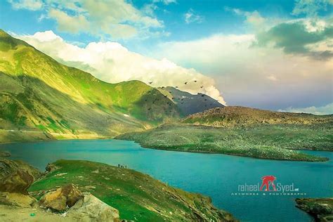 Lulusar Is Group Of Mountain Peaks And A Lake In The Kaghan Valley In