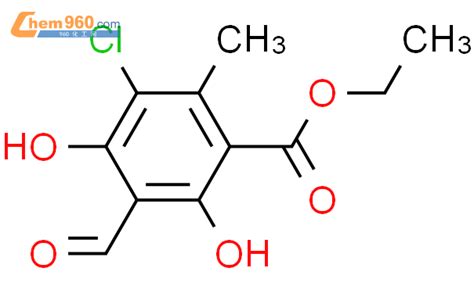 57857 81 5 Benzoic Acid 3 Chloro 5 Formyl 4 6 Dihydroxy 2 Methyl