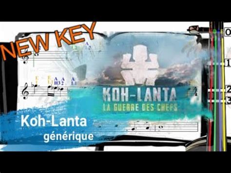 Koh Lanta G N Rique Violin Sheet Music With Fingerings Level