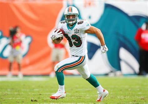 Wes Welker In Action Against The New England Patriots Miami Gardens