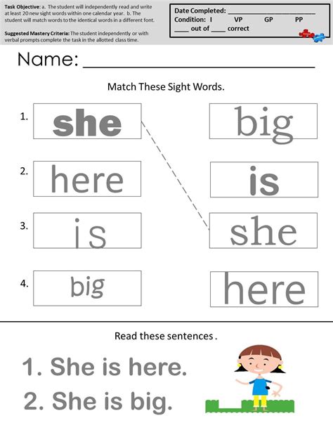 Autism Worksheets Printables