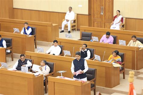 Glimpses of budget session of Holy Tripura assembly. | Official website ...