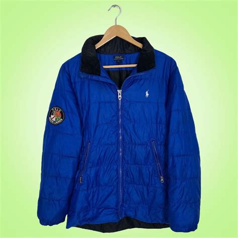 Polo Ralph Lauren Mens Blue Jacket Depop