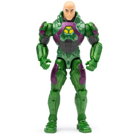 Dc Comics 4 Inch Lex Luthor Action Figure With 3 Mystery Accessories