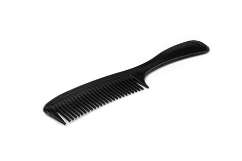 Premium Photo Black Comb Isolated On White Background