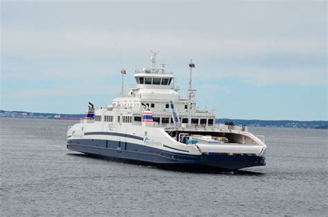 Travel By The Basto Ferry From Horten To Moss Editorial Photo Image