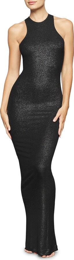 SKIMS Soft Lounge Shimmer Racerback Maxi Dress ShopStyle Nightgowns