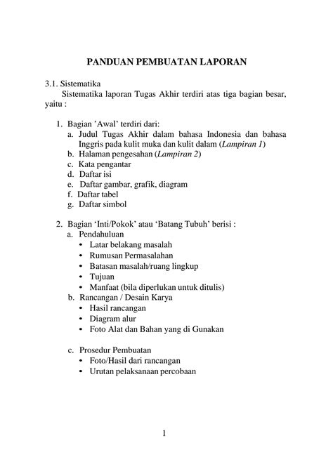 Solution Pedoman Penulisan Laporan Studypool