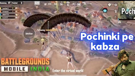 BATTLEGROUND MOBILE INDIA POCHINKI PE KABZA BGMI 3 YouTube