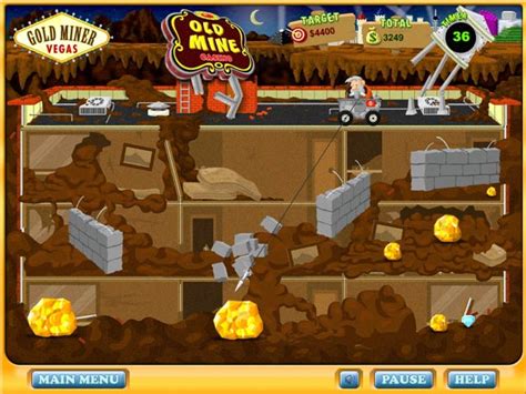 Play Gold Miner Vegas Online Games Big Fish