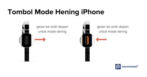 Cara Menghilangkan Mode Hening Di Iphone Gunakan Tombol Ini Pintartekno