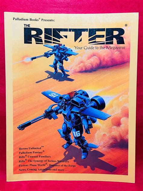 The Rifter Vintage Role Playing Game Sourcebook Etsy