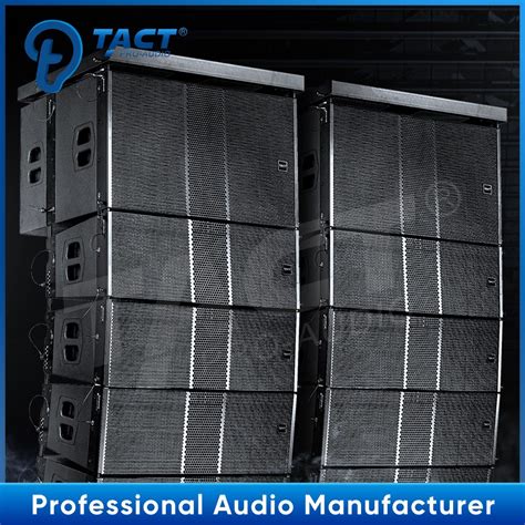 Tact Dual Inch Line Array Professional Pa Line Array Speaker Set