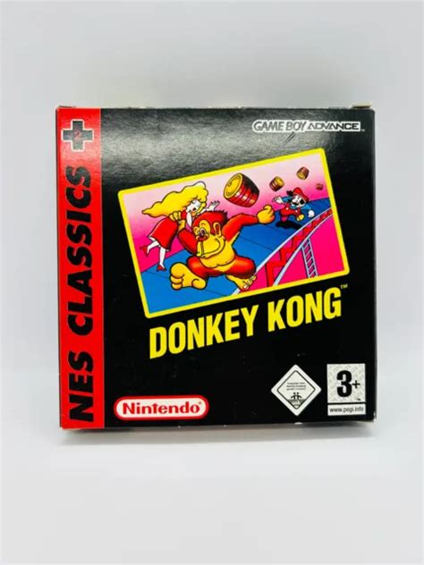 Donkey Kong Nes Classics Nintendo Gameboy Game Boy Advance Gba Cib