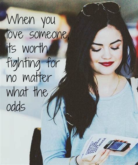 Lucy Hale + PLL Quote by PrincessOfImaginatn on DeviantArt