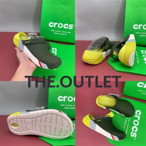 Crocs Literide Clogs Shoes Sandals For Men And Women With Free Eco Bag