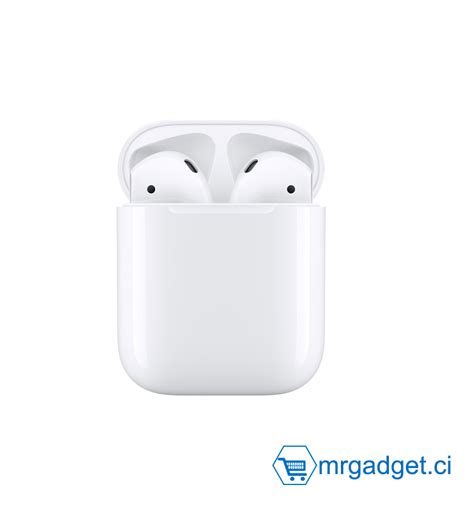 Apple Airpods 2eme Avec Boîtier De Charge Filaire écouteur Sans Fil