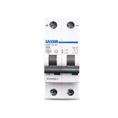 Sassin Manufacture Price High Quality DC Miniature Circuit Breaker MCB