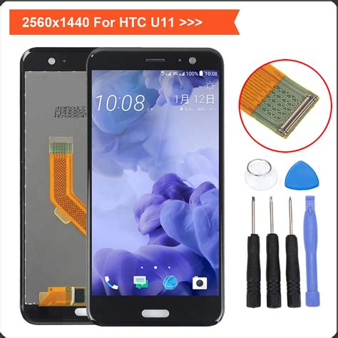 For HTC U11 LCD Display Touch Screen For HTC U11 Digitizer Assembly