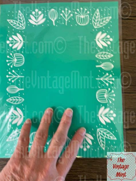 Complete Free Shipping Chalk Couture Silk Screen Transfers Stencil